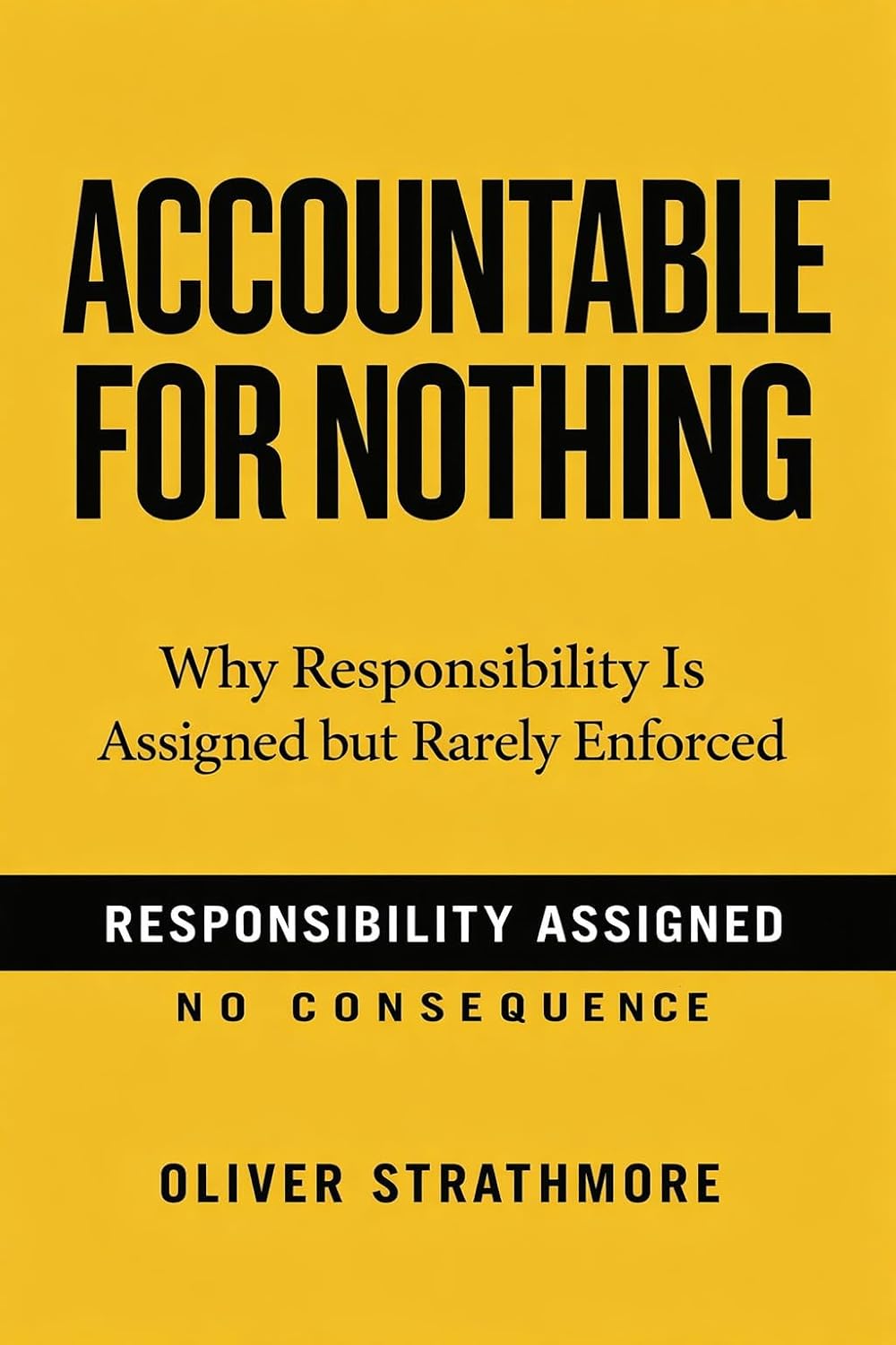 Accountable for Nothing